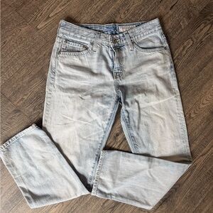 Light gray women’s Ag Adriano Goldschmidt jeans a